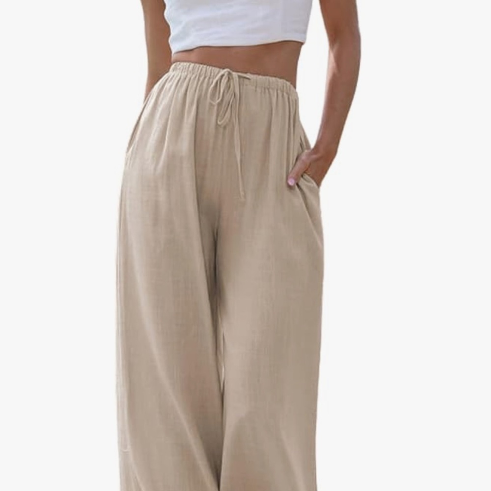 Cotton Linen Pants